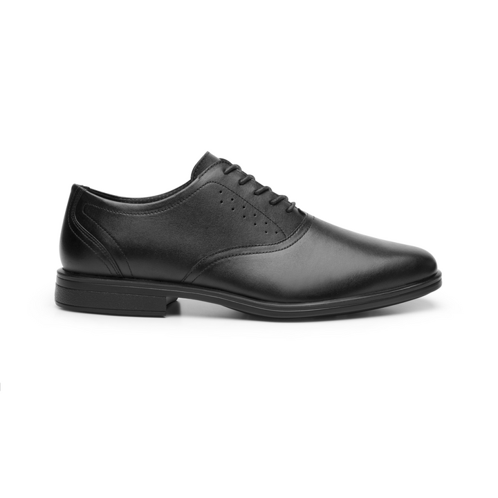 Zapato de Vestir Flexi Hombre Negro Para Caballero