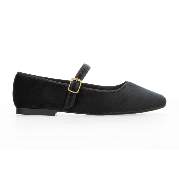 Flats Berlín Dama Negro Casual Para Mujer