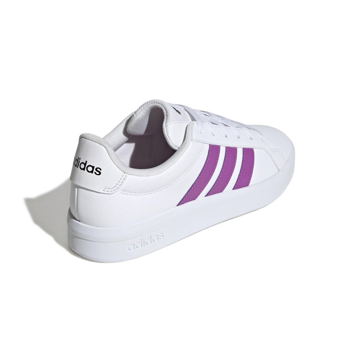 Tenis Adidas Grand Court Base 3.0 Dama Blanco Casual Mujer, foto 3 de 10