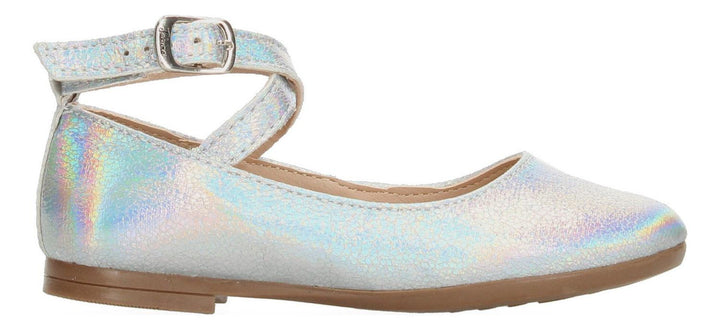 Flats Jakuna Niña Plateado Casual Infantil