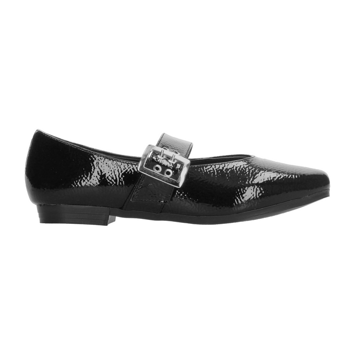Flats Berlín Dama Negro Casual Para Mujer