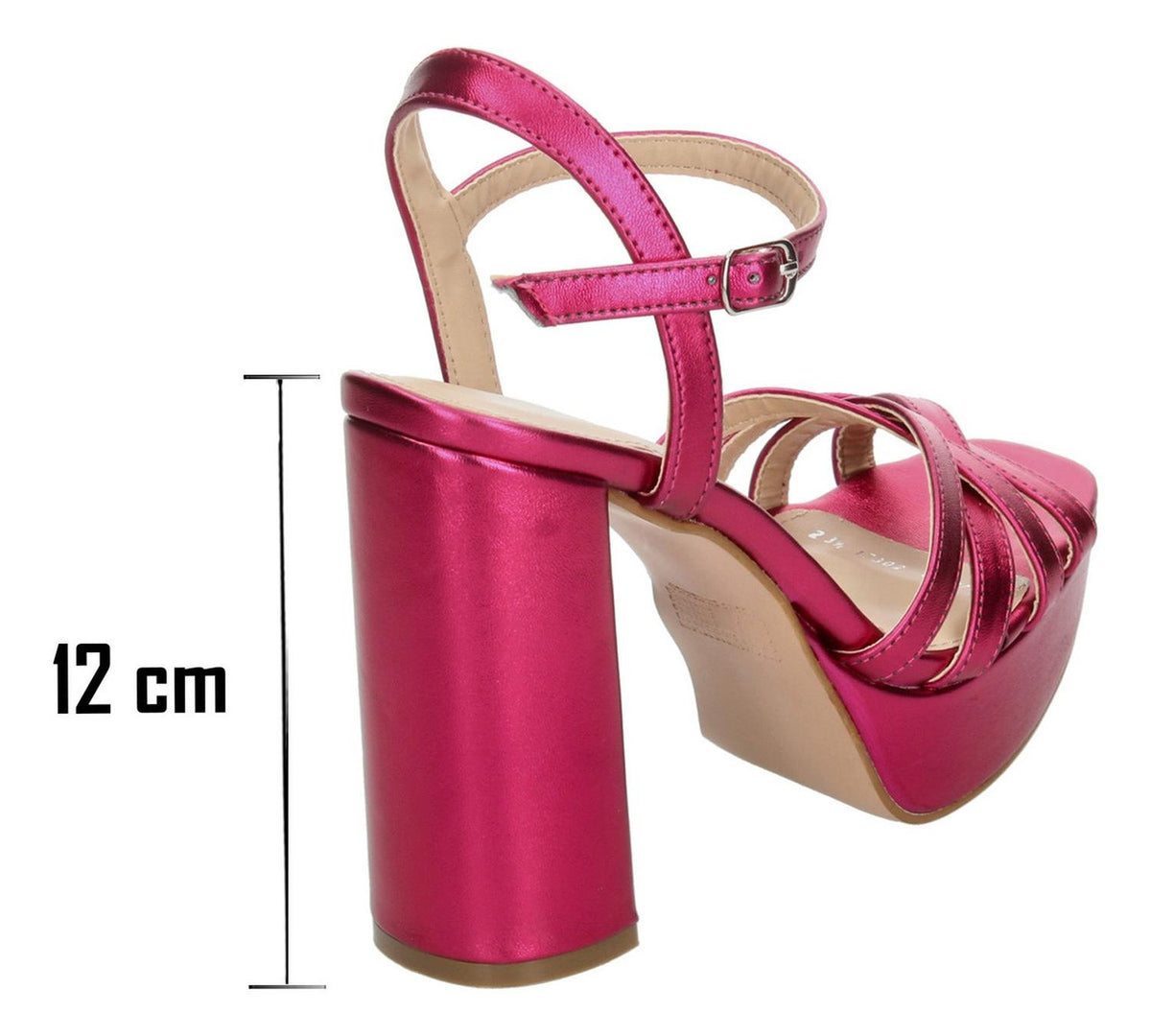 Sandalias De Fiesta Paulina Rosa Para Mujer [PAU951], foto 4 de 10