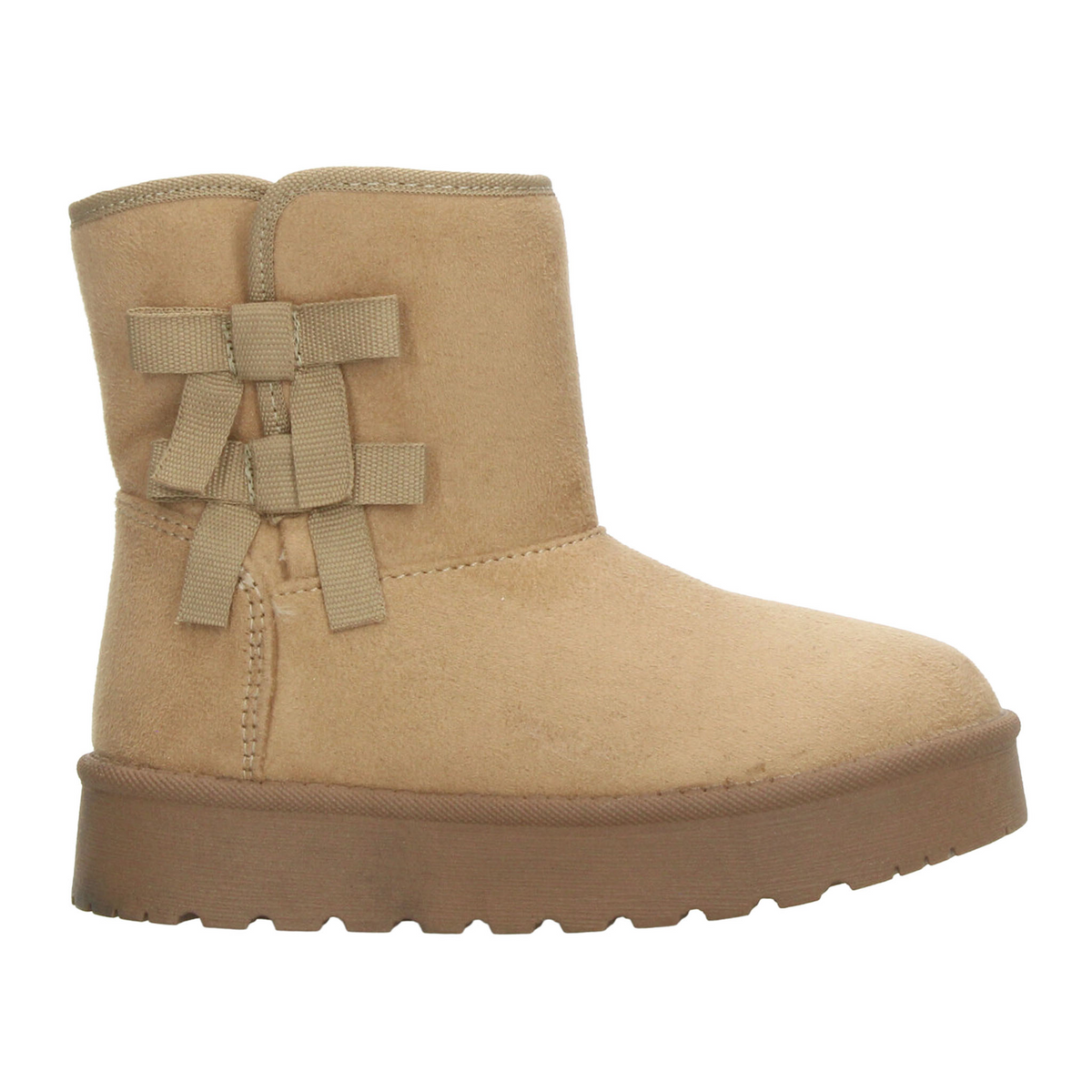 Bota Vavito Niña Beige Invierno Casual Peluche Infantil T18-22, foto 1 de 10