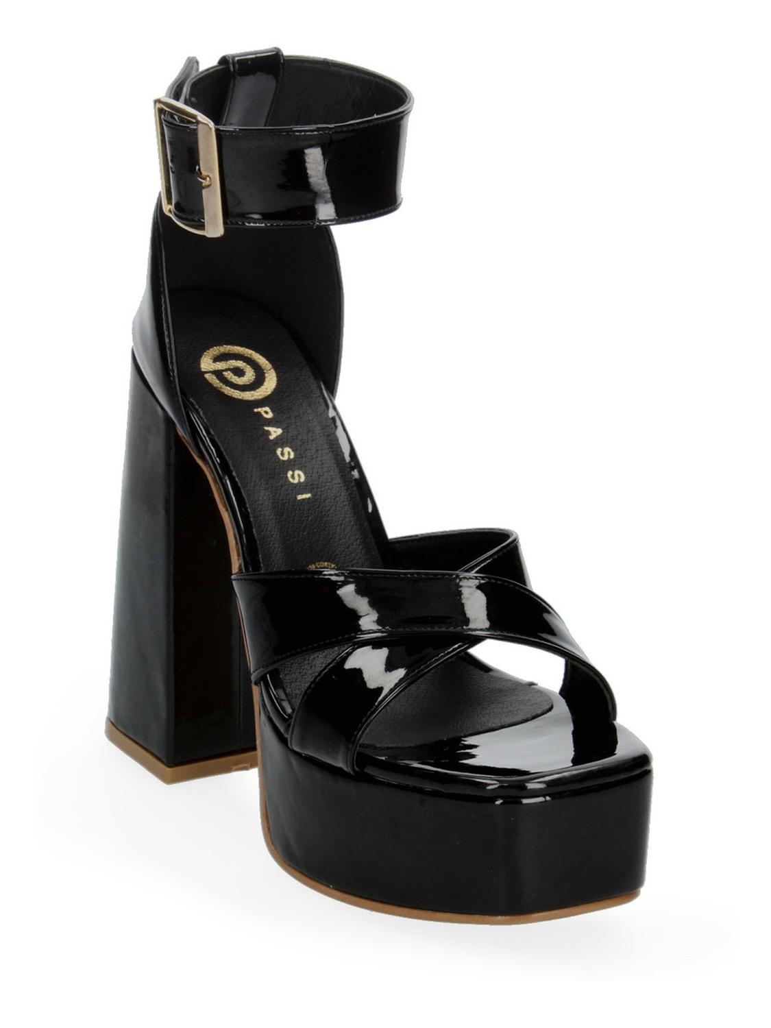 Sandalias De Plataforma Passi Negro Para Mujer [pas6], foto 5 de 11