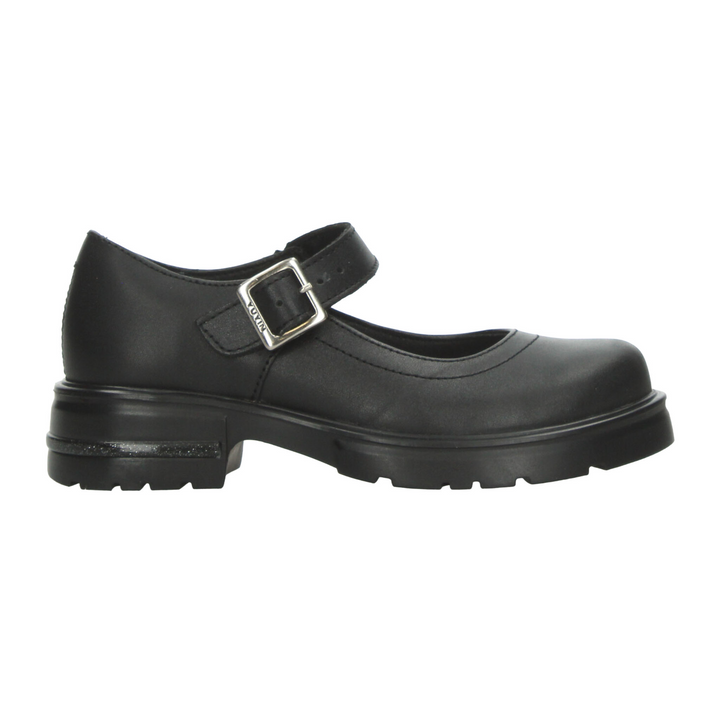 Zapato Yuyin Niña Negro Escolar Plataforma Infantil T18-22