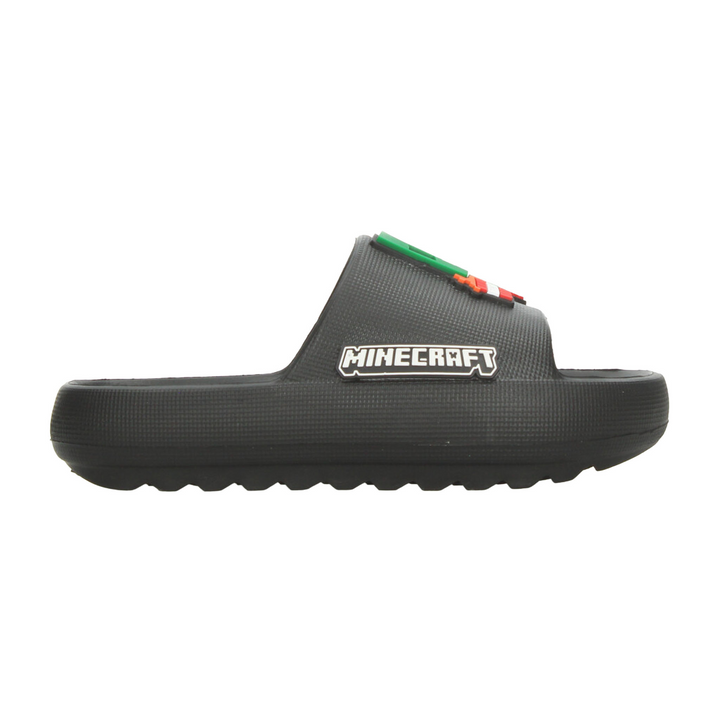 Sandalias Minecraft Niño Negro Casual Infantil T18-21