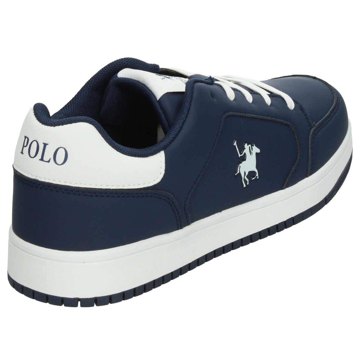 Tenis Polo Hombre Azul Cintas Versátil Casual Caballero, foto 3 de 10