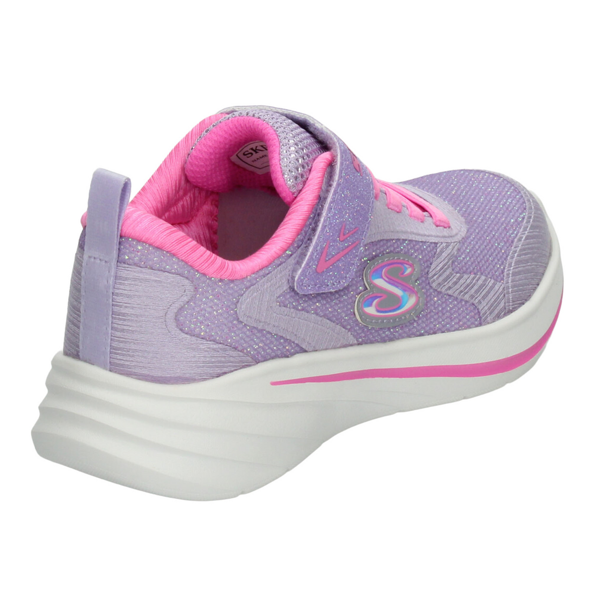 Tenis Skechers Wave 92 Niña Lavanda Deportivo Infantil T17-22, foto 3 de 10