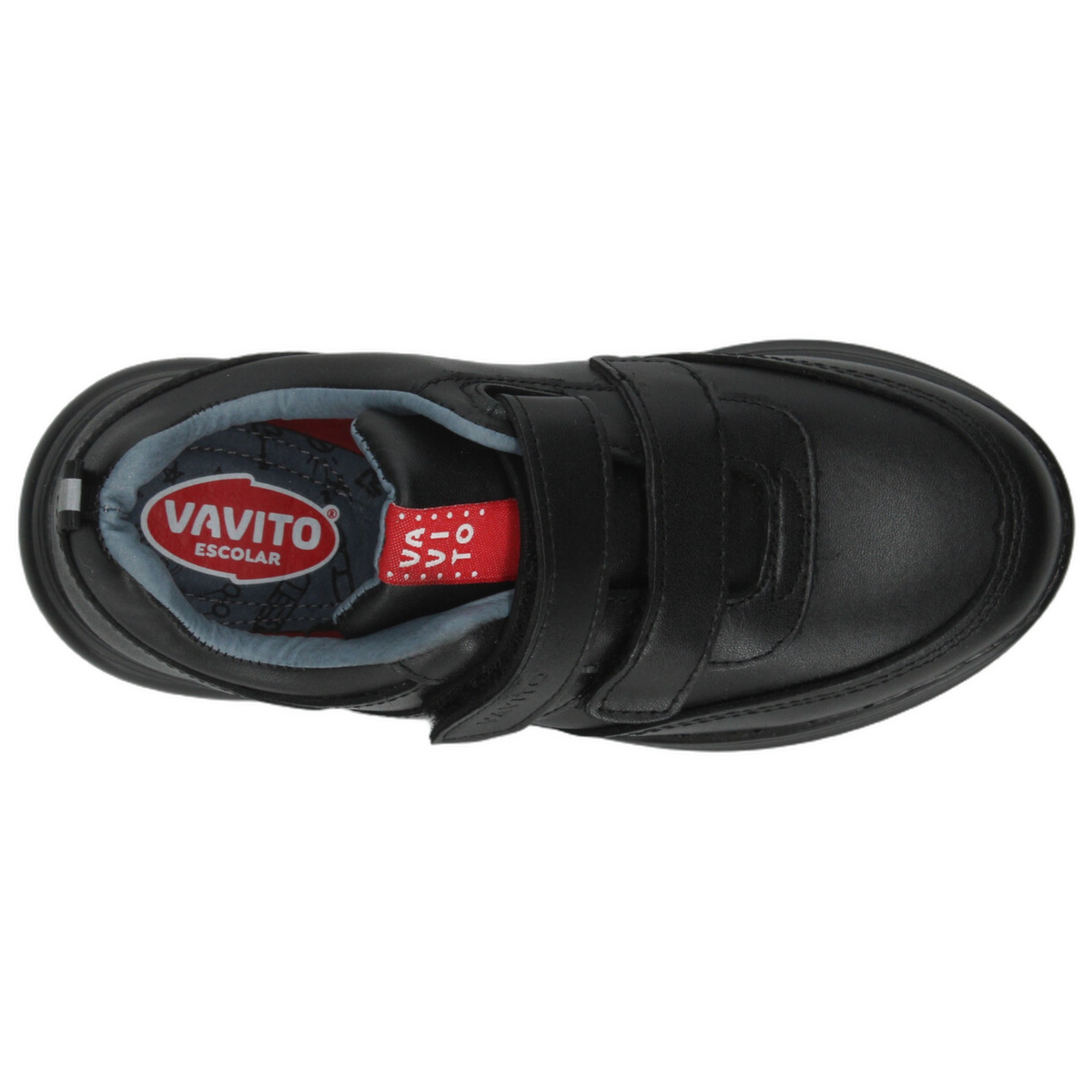 Zapato Escolar Vavito Niño Negro Escolar Infantil T22-26, foto 8 de 10