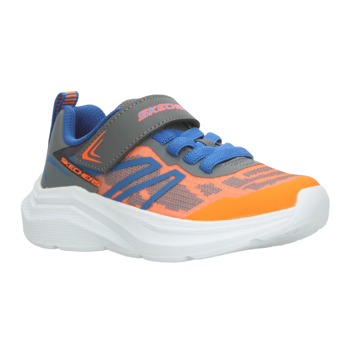 Tenis Skechers Microspec Velocity Niño Gris Deportivo Infantil T17-22, foto 2 de 10