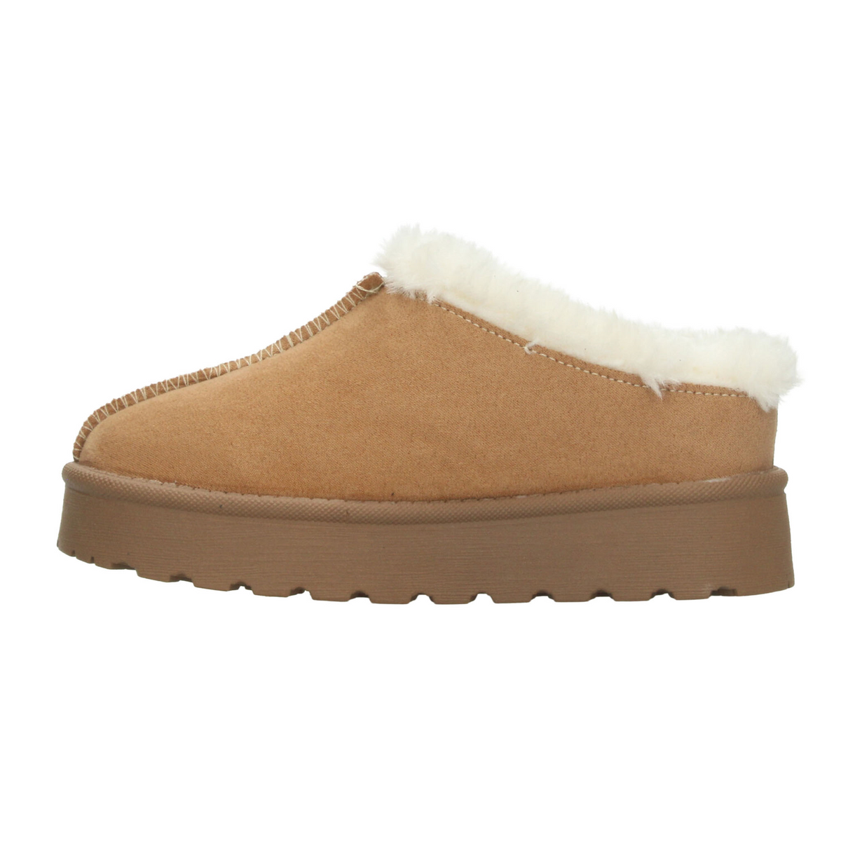 Zueco Vavito Niña Camel Casual Peluche Juvenil T22-27, foto 5 de 10