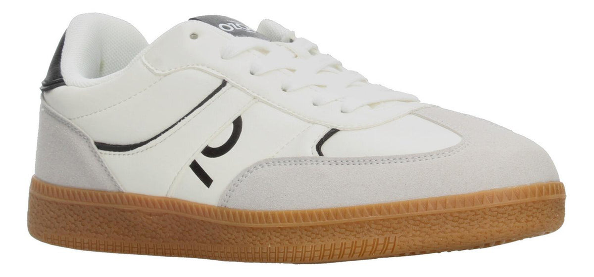 Tenis Blanco Hombre Ozono Casual Original Casual Streetwear Cintas Ajustables Para Caballero, foto 2 de 10