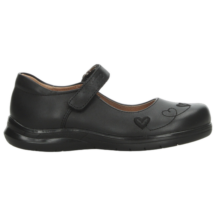 Zapato Escolar Vavito Niña Negro Escolar Infantil T18-22