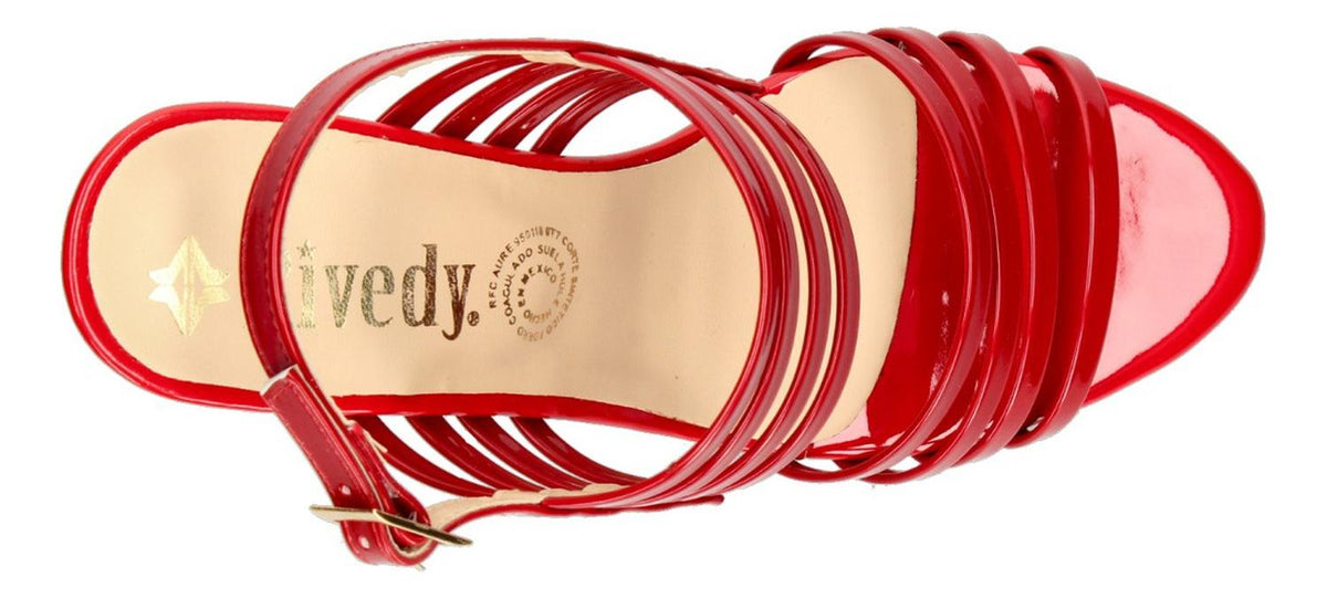 Sandalias Rivedy Rojo Para Mujer [rve46], foto 9 de 9