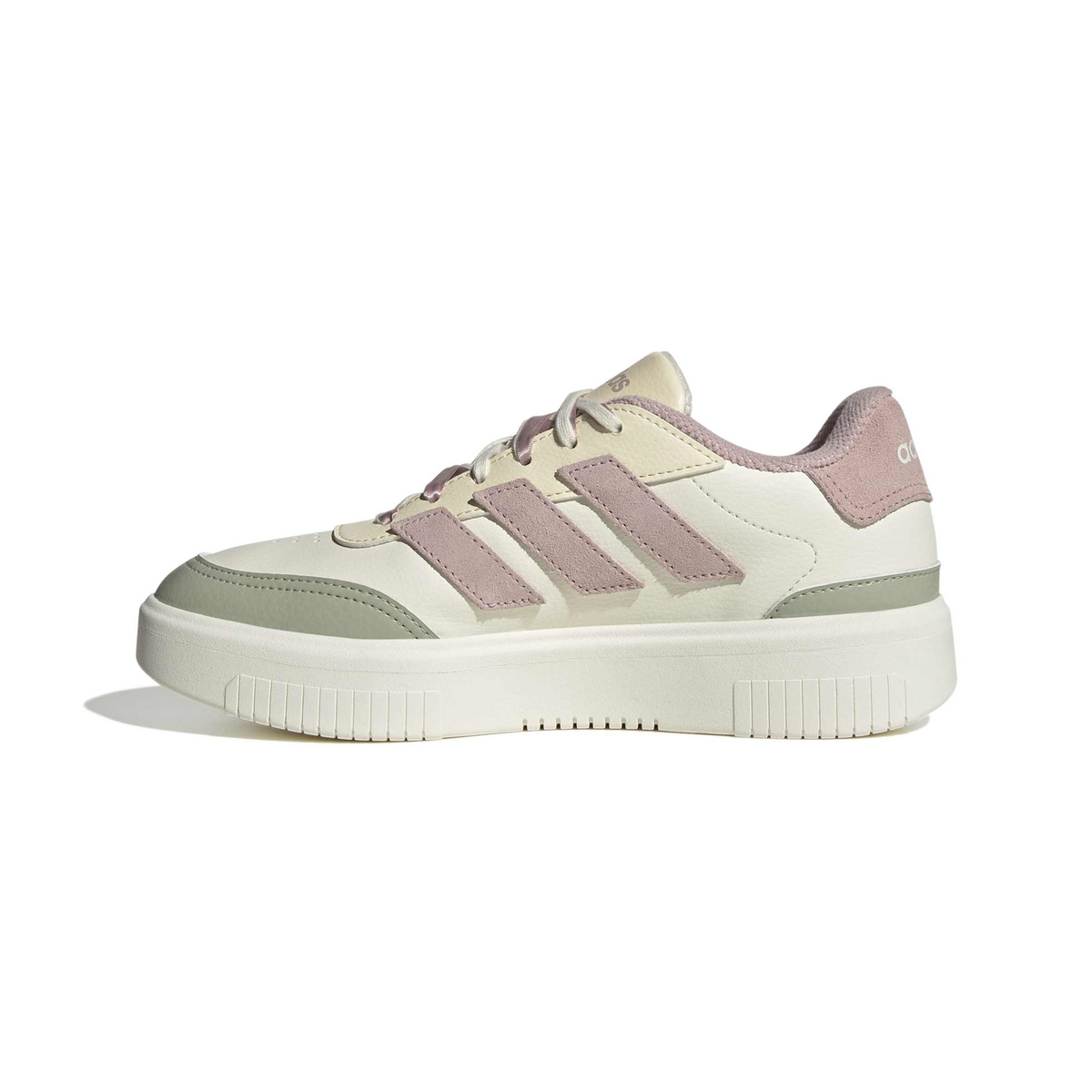 Tenis Adidas Courtblock Bold Dama Hueso Casual Mujer, foto 4 de 10