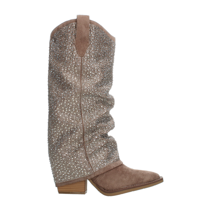 Bota Efe Dama Café Vaquera Para Mujer