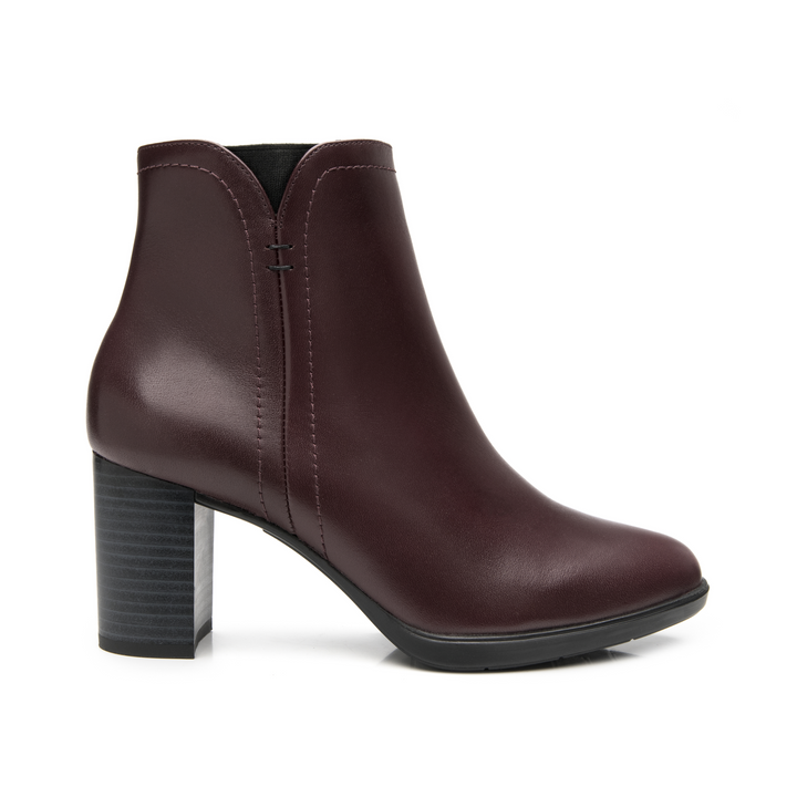 Botín Flexi Dama Vino Casual Para Mujer