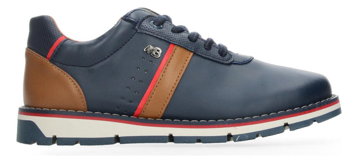 Zapato Casual Mini Burbujas Azul Para Niño [mnb258]