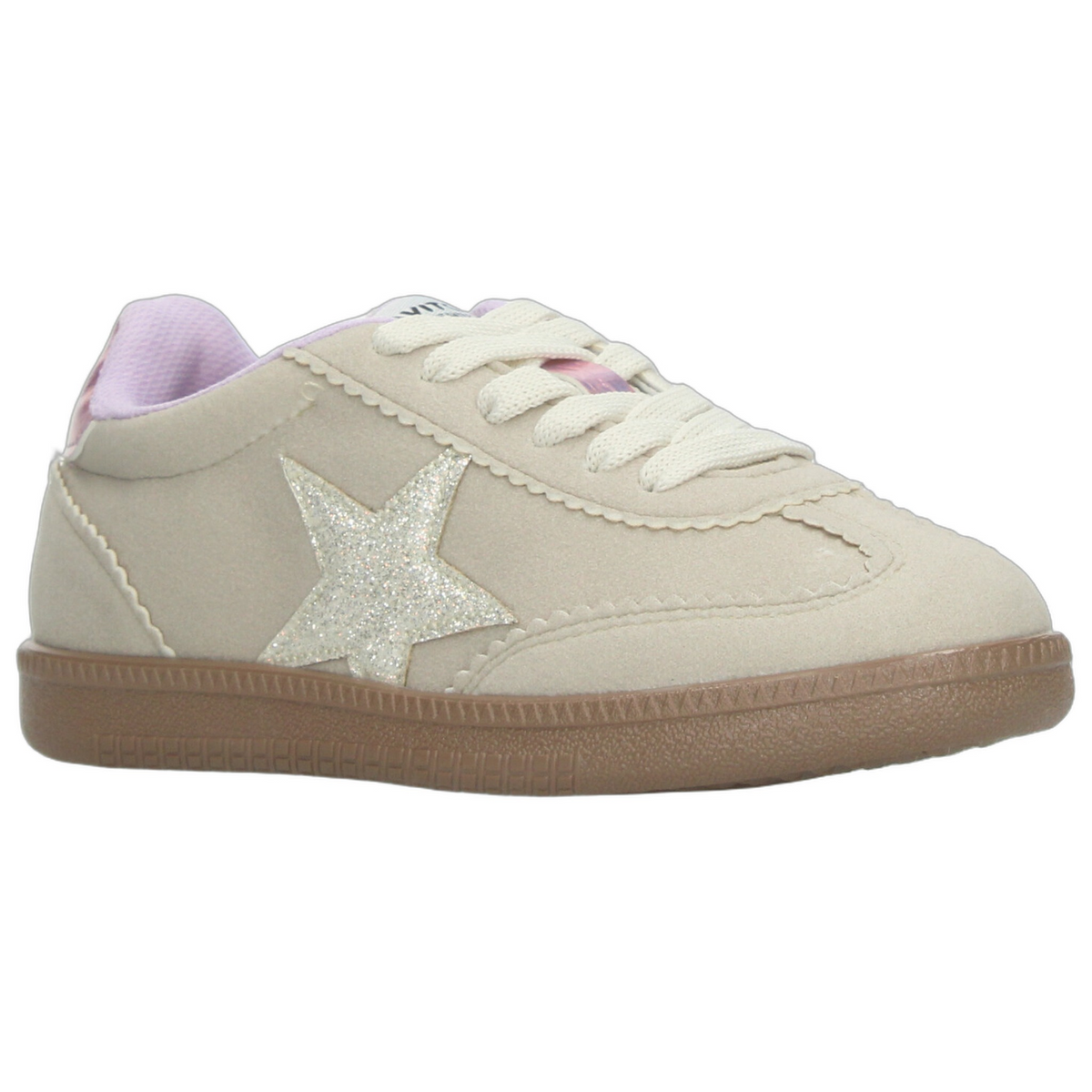 Tenis Vavito Niña Latte Casual Cinta Estrella Infantil T18-22, foto 2 de 10