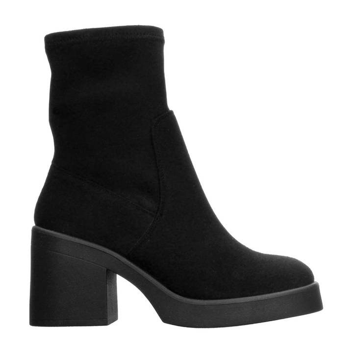 Botín Efe Dama Negro Casual Para Mujer