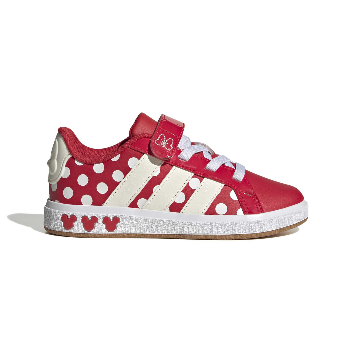 Tenis Adidas Grand Court Niña Rojo Casual Infantil T16-22, foto 1 de 10