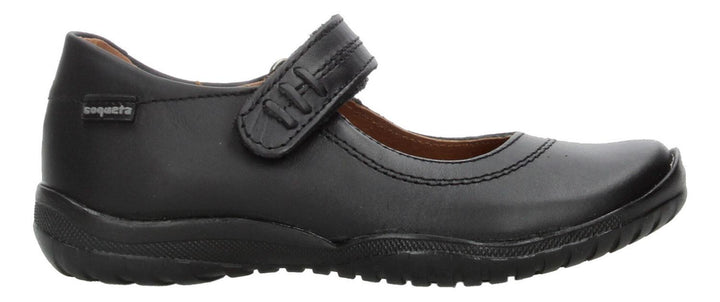 Zapato Escolar Coqueta Niña Negro Escolar Infantil T18-26