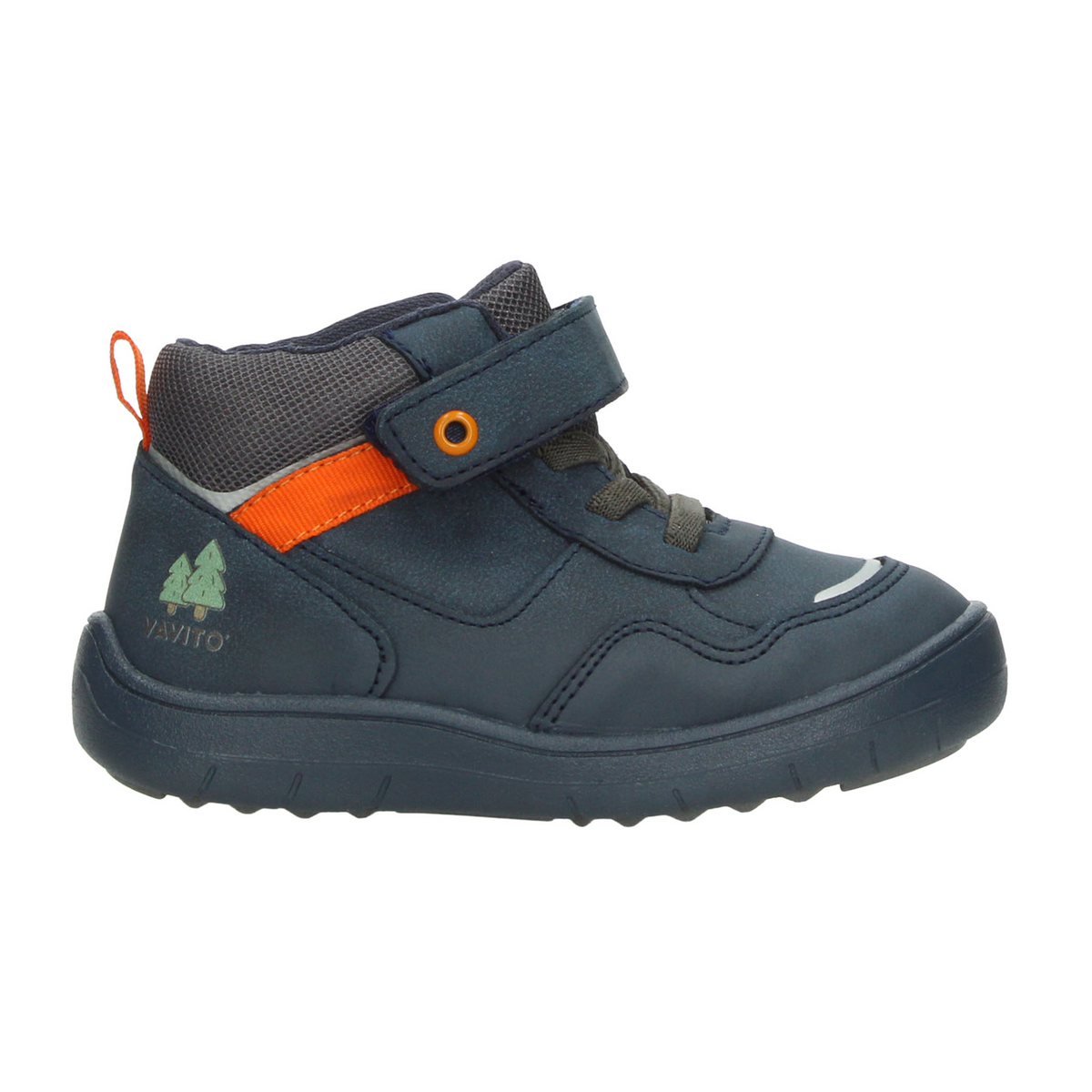 Bota Vavito Niño Azul Marino Casual Cinta Adhesiva Infantil T15-18, foto 1 de 10