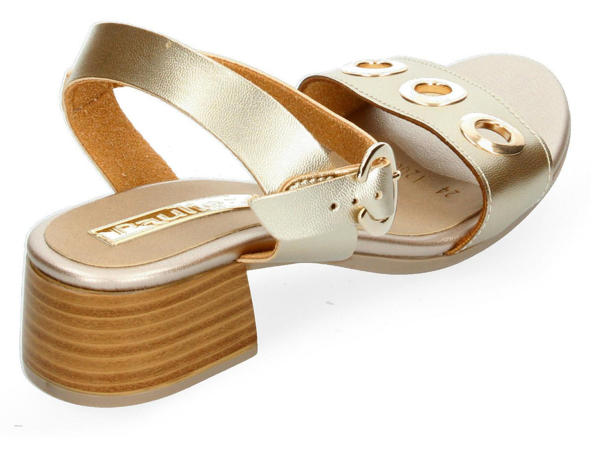 Sandalias Paulie Para Mujer 1208 Dorado [ple162], foto 4 de 10