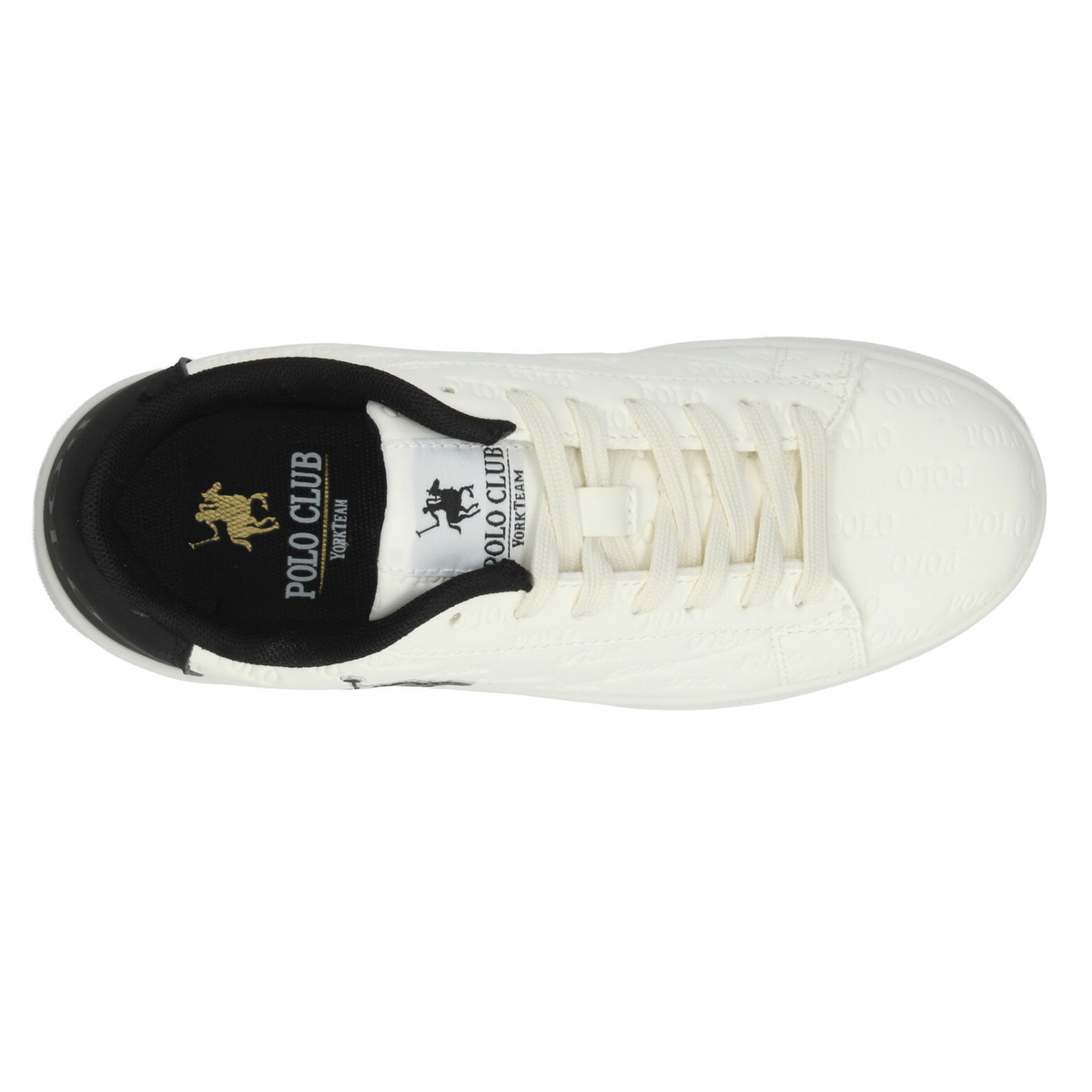 Tenis Polo Dama Off White Negro Casual Para Mujer, foto 8 de 10