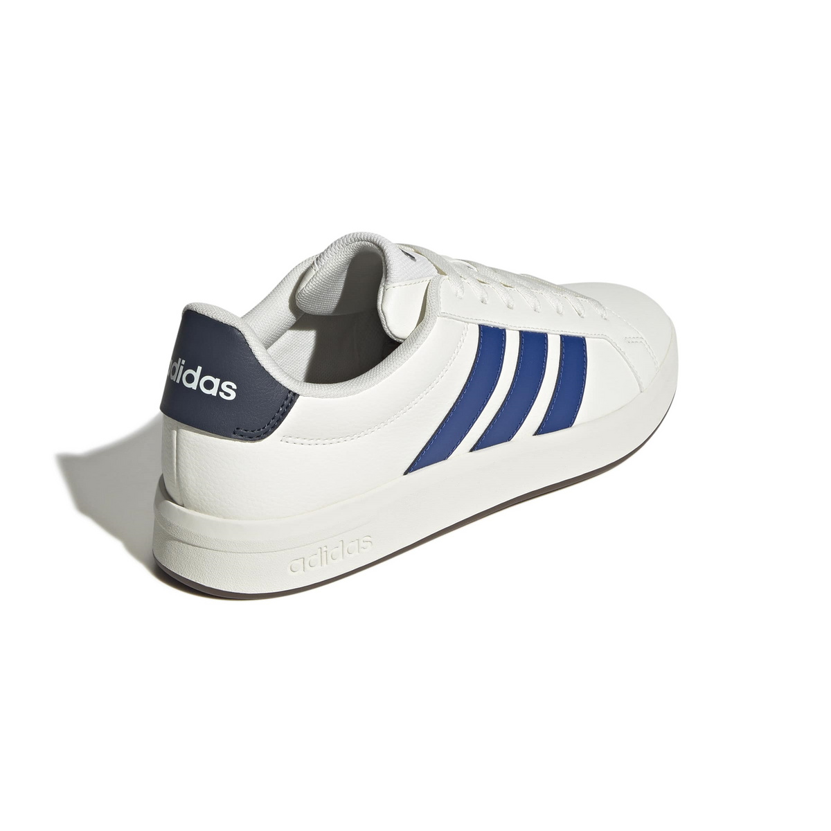 Tenis Adidas Grand Court Base 3.0 Hombre Blanco Casual Cinta Caballero, foto 2 de 10