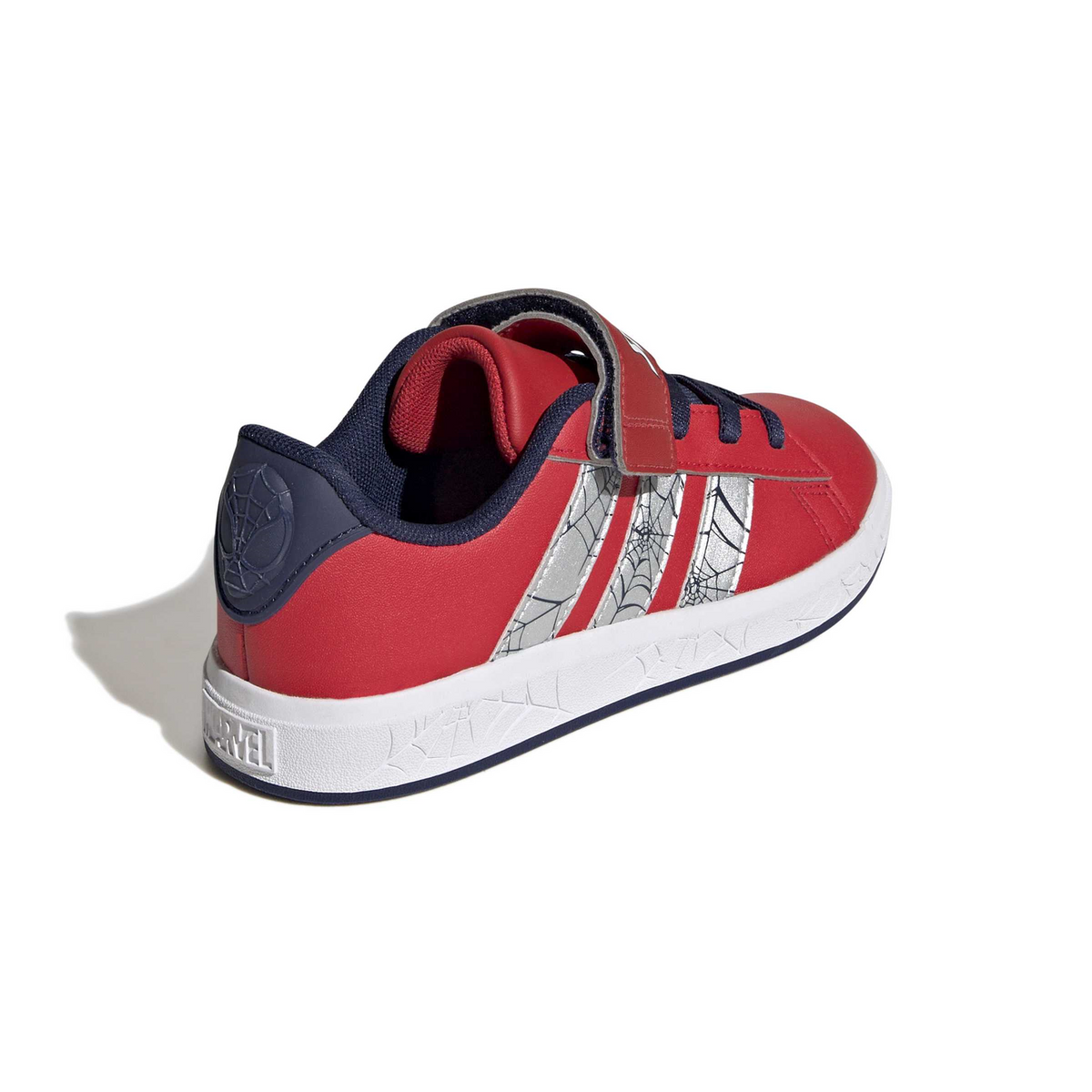 Tenis Adidas Grand Court Niño Rojo Spider-man Hombre Araña Infantil T17-22, foto 3 de 10