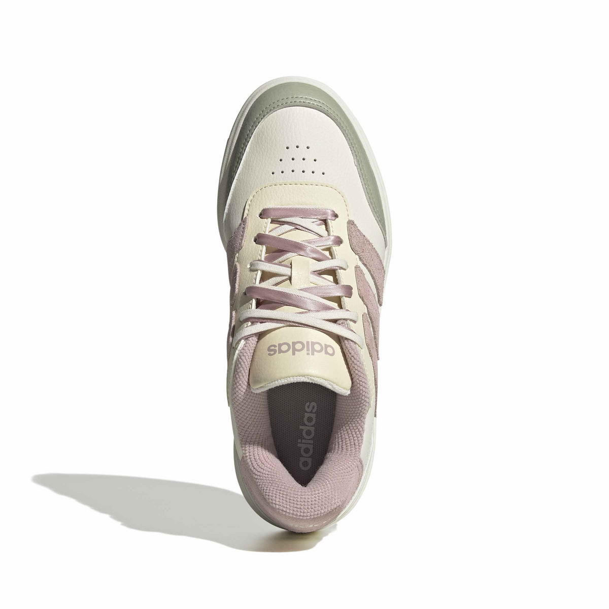 Tenis Adidas Courtblock Bold Dama Hueso Casual Mujer, foto 7 de 10