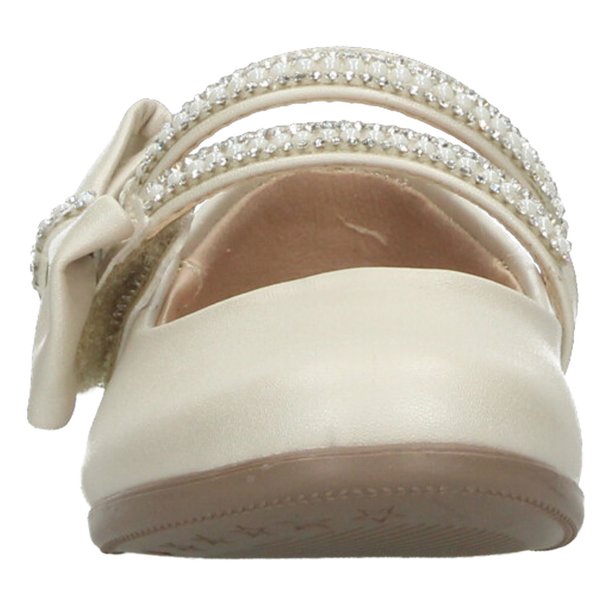 Flat Vavito Niña Beige Ceremonia Formal Infantil T15-18, foto 6 de 10