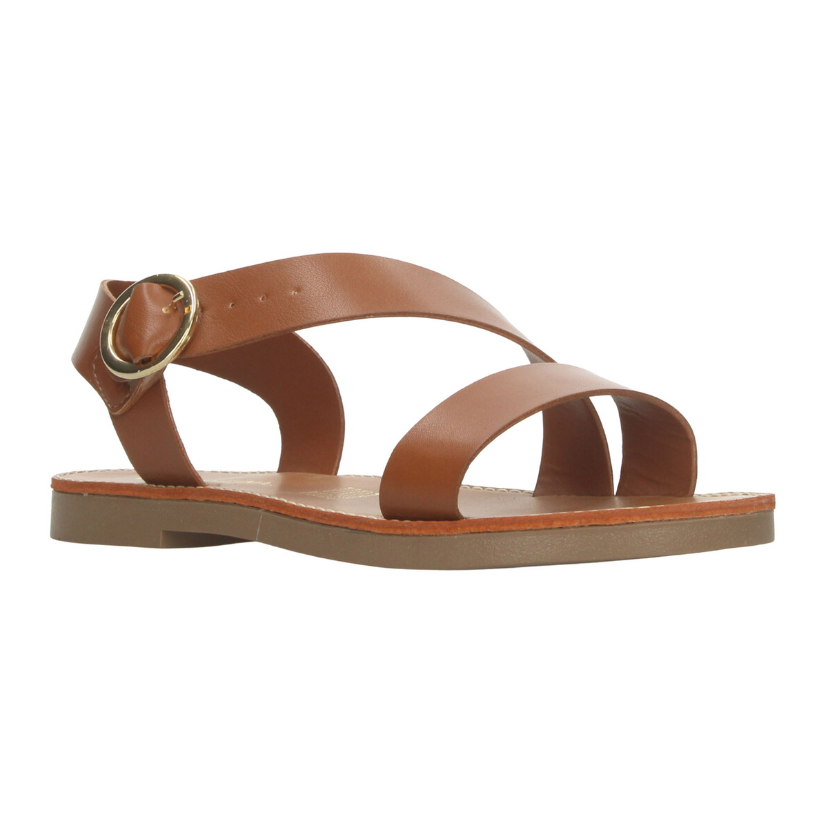 Sandalias Paulina Dama Café Casual Para Mujer, foto 2 de 10