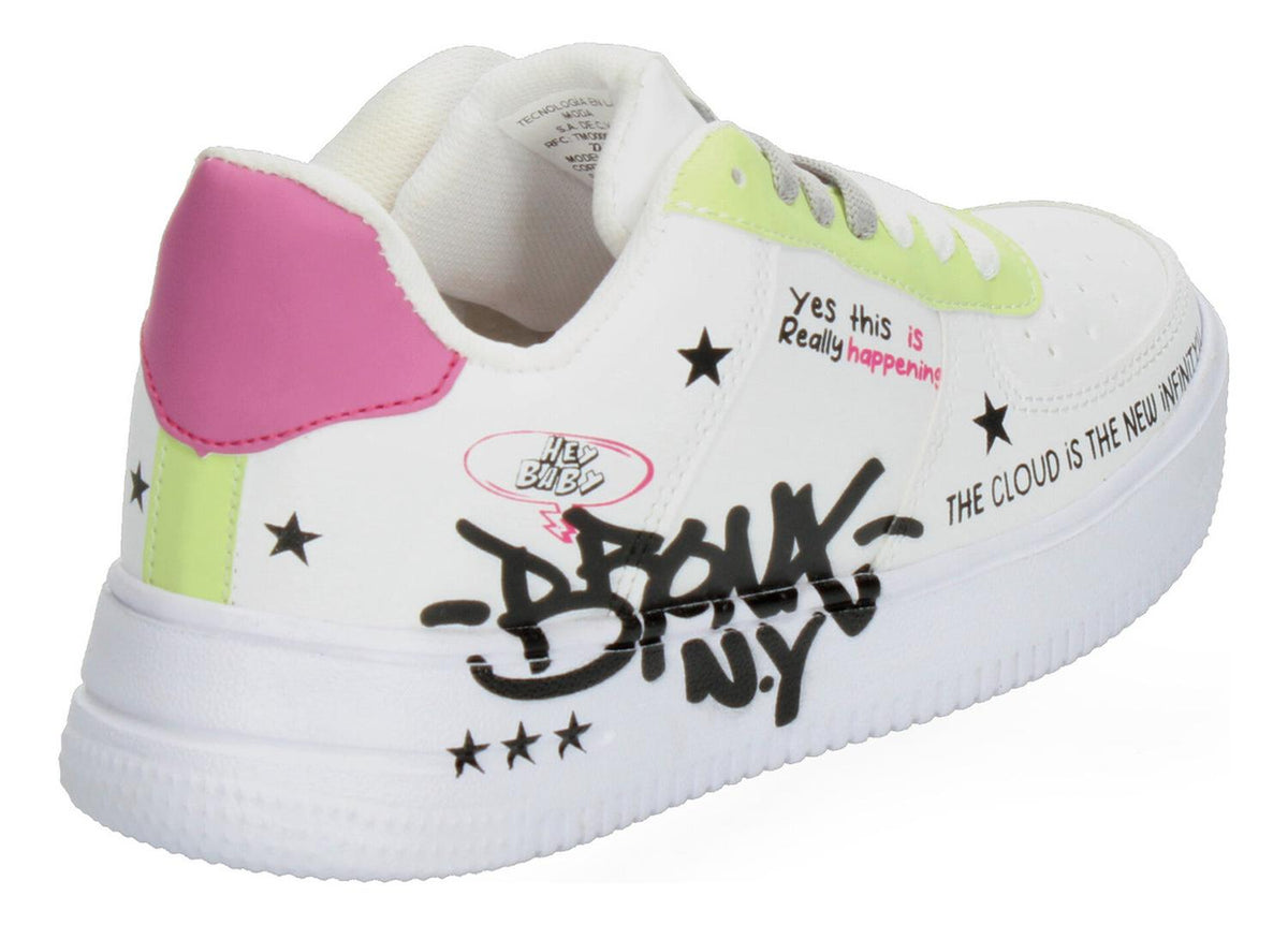 Tenis Gosh Blanco Para Mujer [gos1090], foto 6 de 10