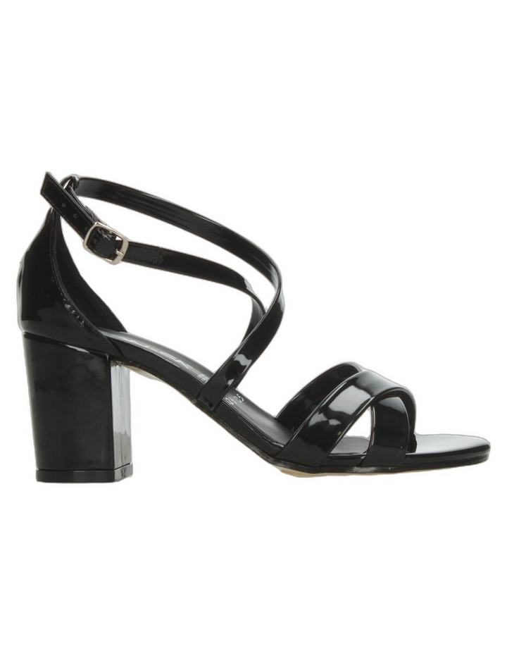 Sandalias Gonsa Dama Negro Fiesta Para Mujer