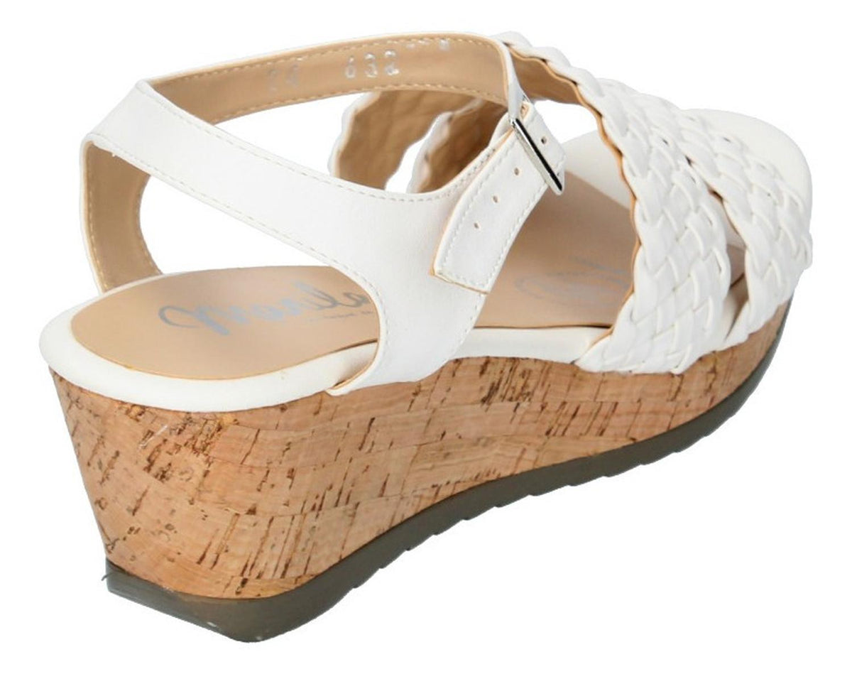 Sandalia Manila Para Mujer 632 Blanco [mla290], foto 4 de 6