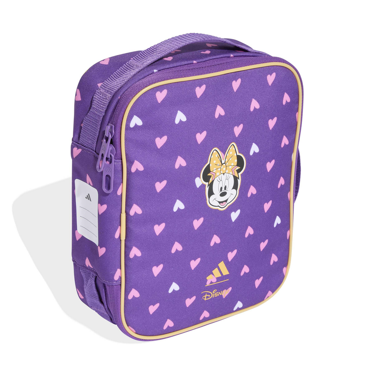 Lonchera Adidas Minnie Mouse Disney Niña Lila Escolar Infantil, foto 10 de 10