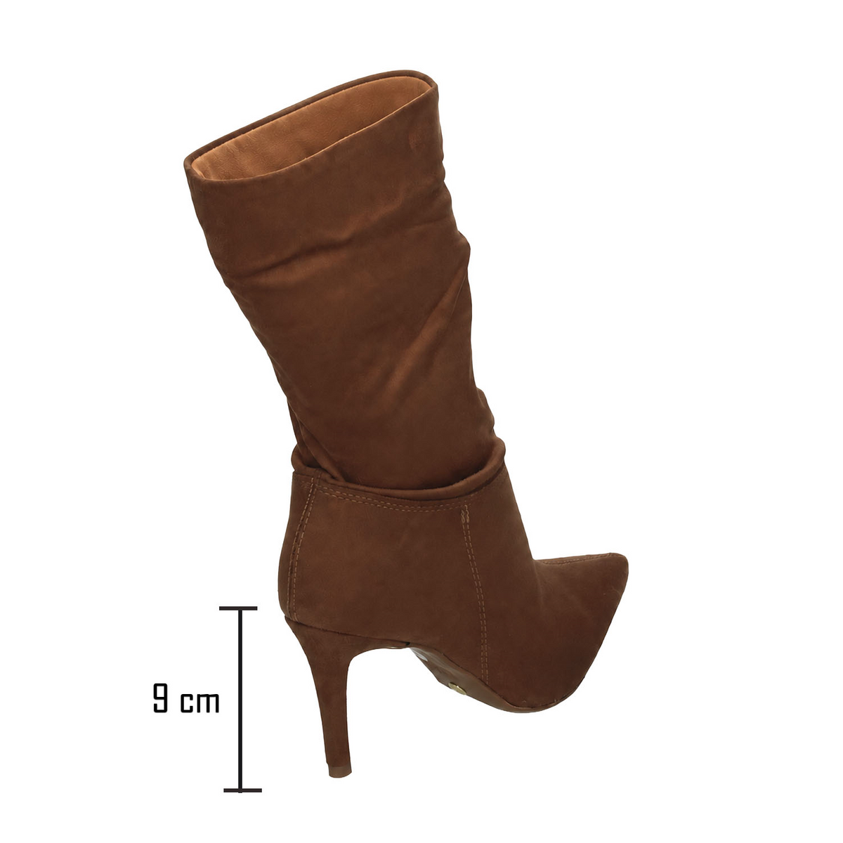 Bota Vizzano Dama Camel Casual Tacón Cierre Mujer, foto 3 de 10