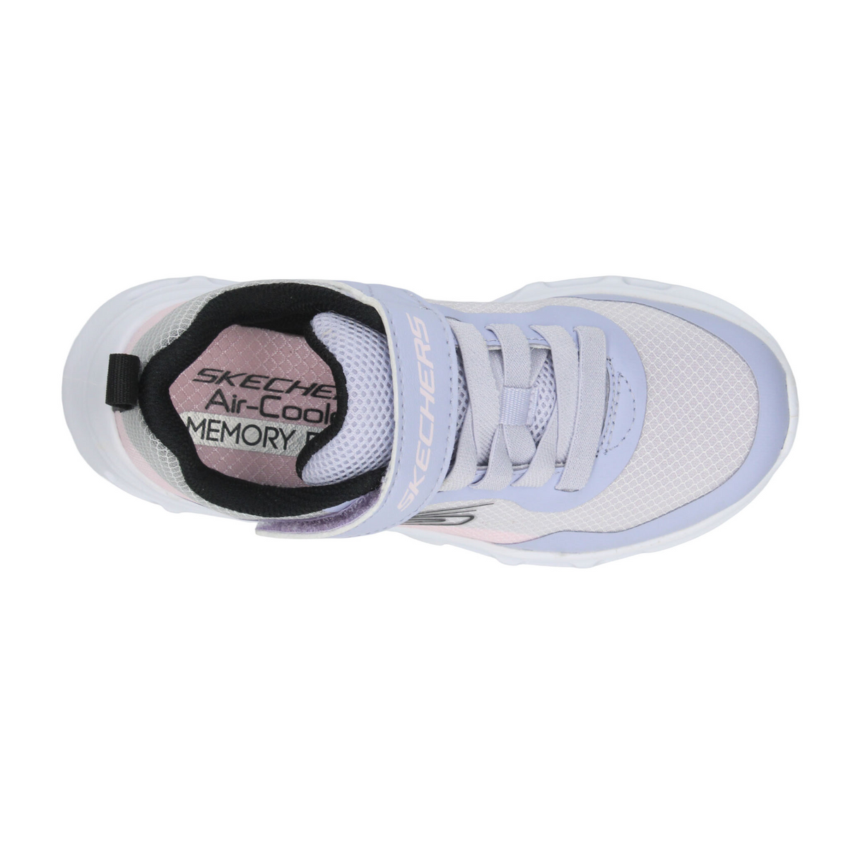 Tenis Skechers Glide Step Niña Lavanda Deportivo Infantil T17-22, foto 8 de 10