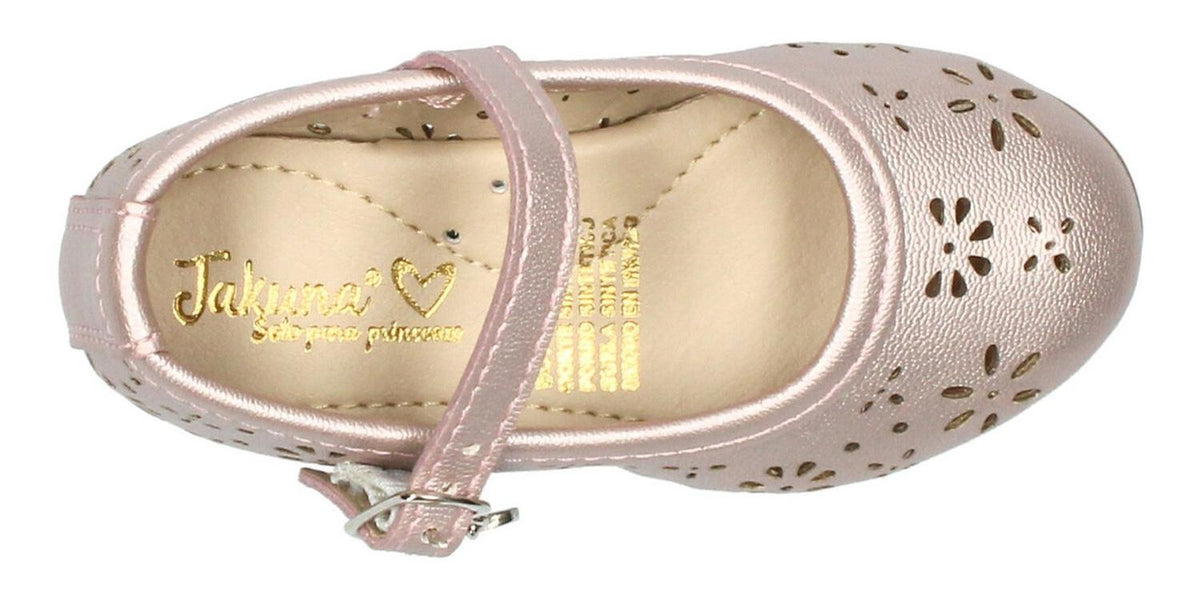 Balerina Flat Jakuna Para Niña 19817 Rosa [jak55], foto 5 de 6