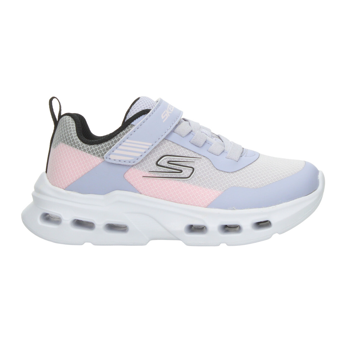 Tenis Skechers Glide Step Niña Lavanda Deportivo Infantil T17-22, foto 10 de 10