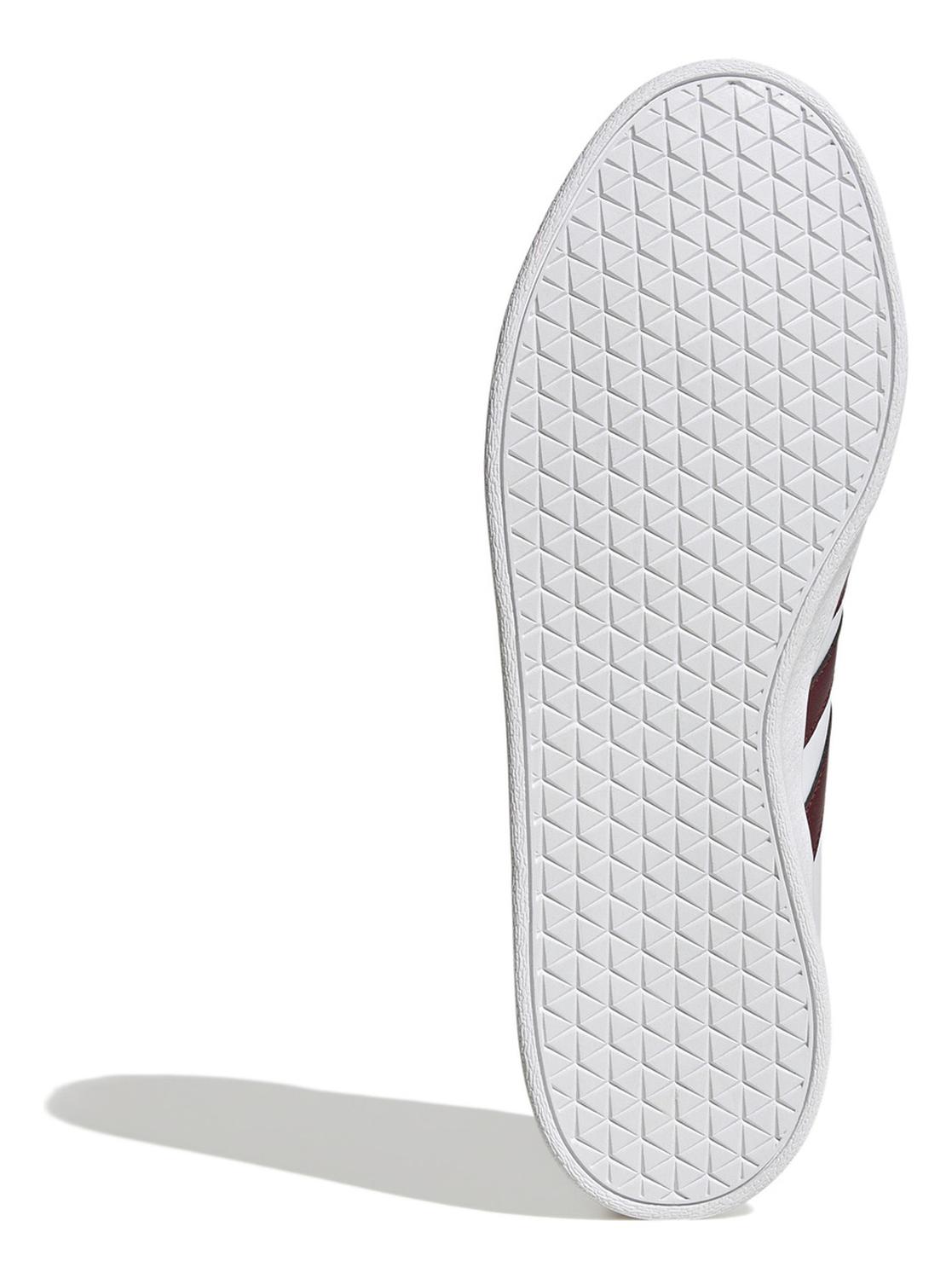 Tenis Hombre adidas Vl Court Base Color Blanco Rojo Gris Cintas Originales Casuales Ajuste Clásico S, foto 8 de 10