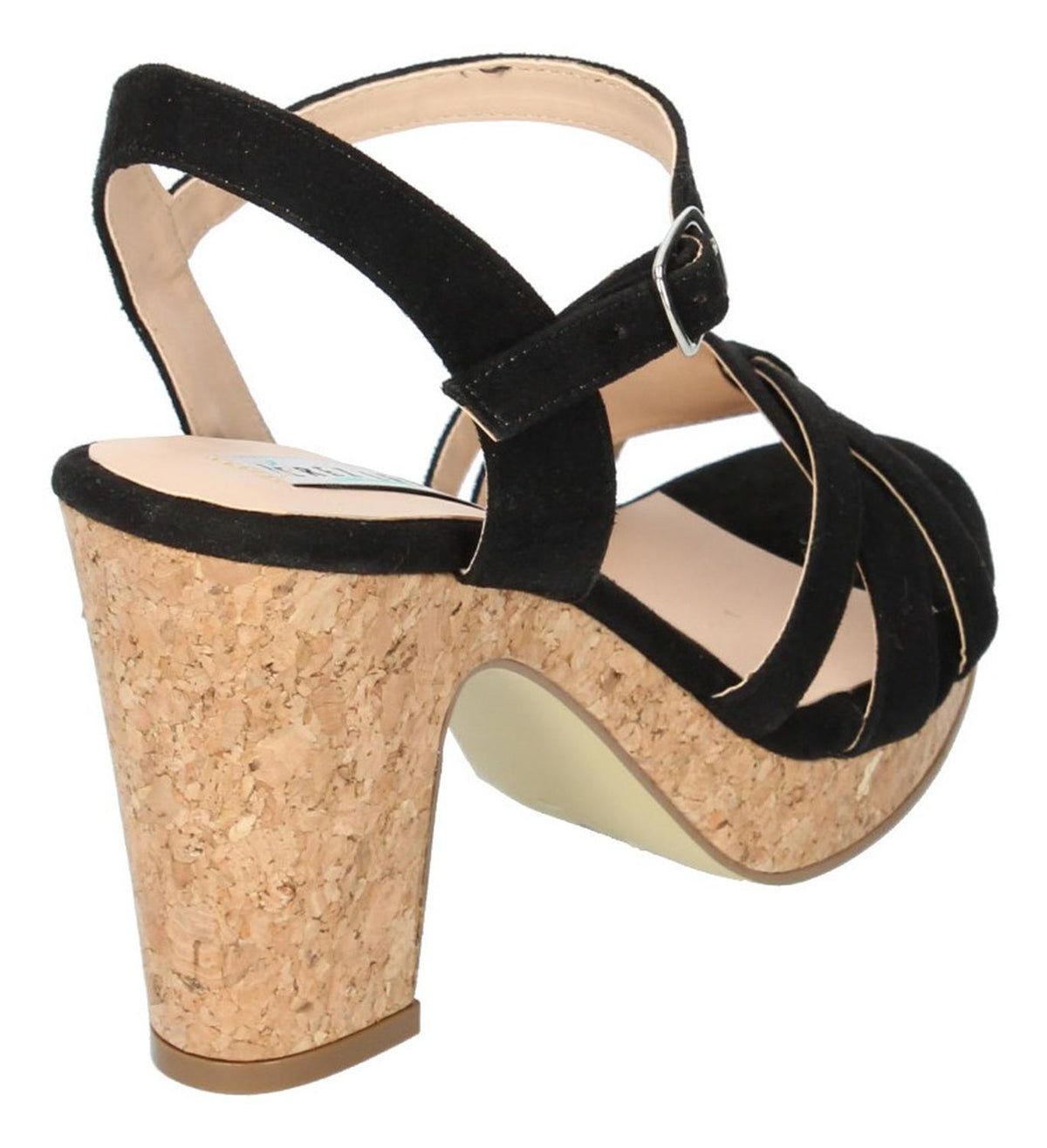 Sandalias Perez Lete Para Mujer 84028 Negro [plt205], foto 4 de 6