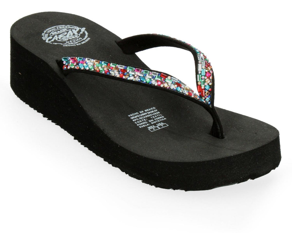 Sandalias Caray Para Mujer Turquia Negro [car394], foto 5 de 10