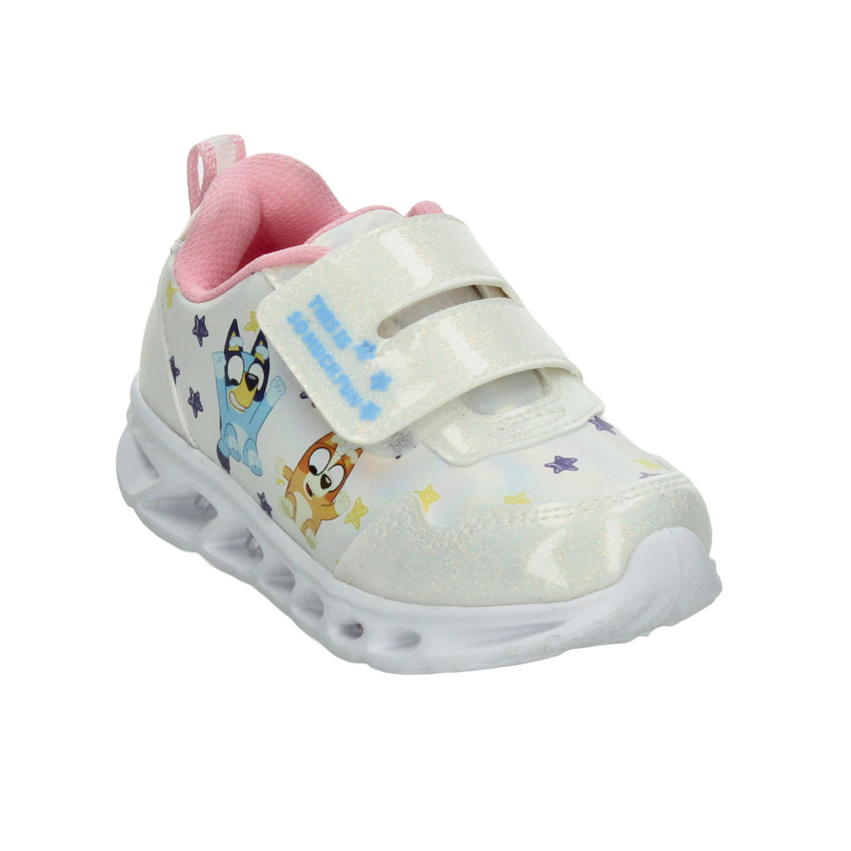 Tenis Niña Bluey Blanco Luz Led Infantil T18-22, foto 4 de 10