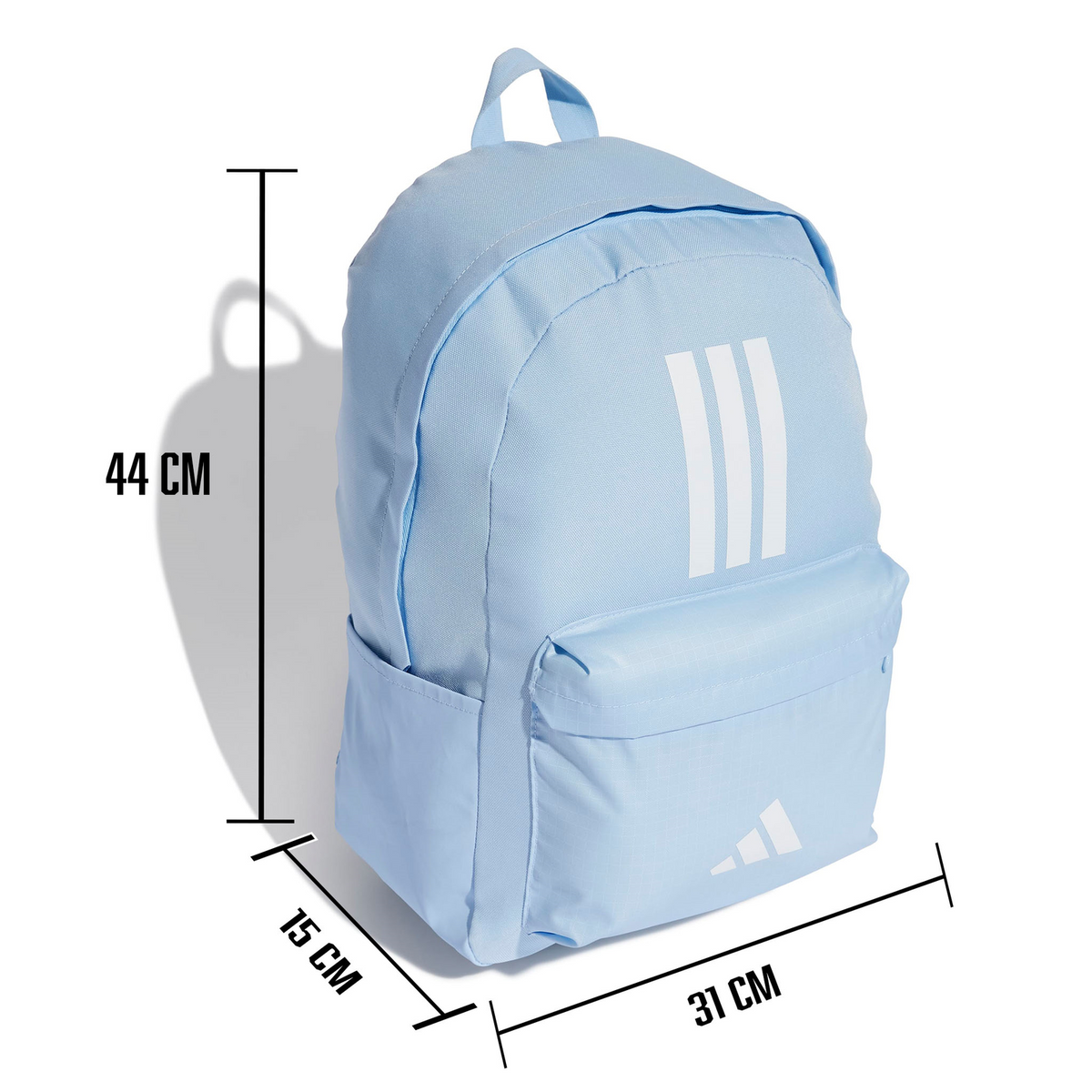 Mochila Adidas Classic Bars Azul Escolar Unisex 28L, foto 7 de 10