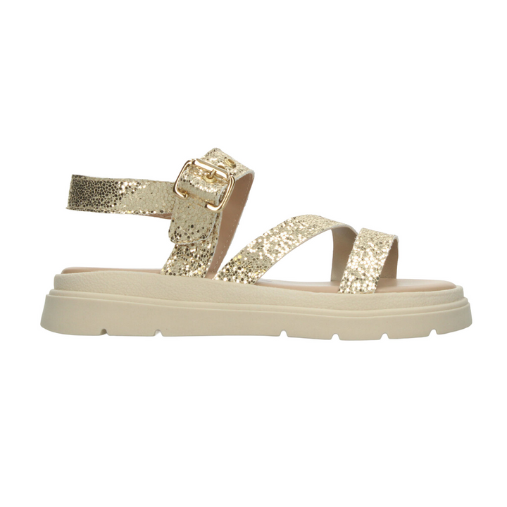 Sandalias Blasito Niña Dorada Casual Infantil T22-27