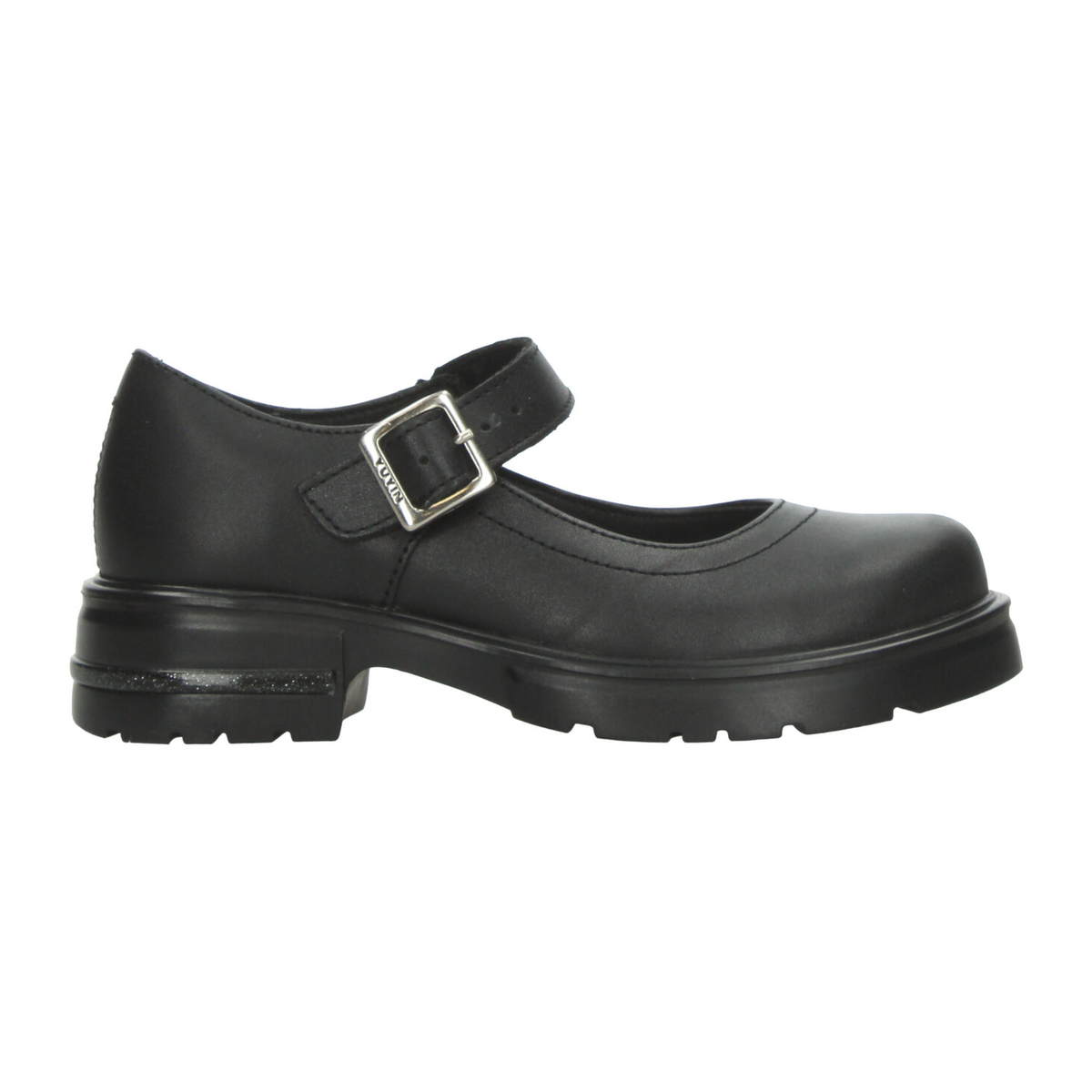 Zapato Yuyin Niña Negro Escolar Plataforma Juvenil T22-26, foto 10 de 10