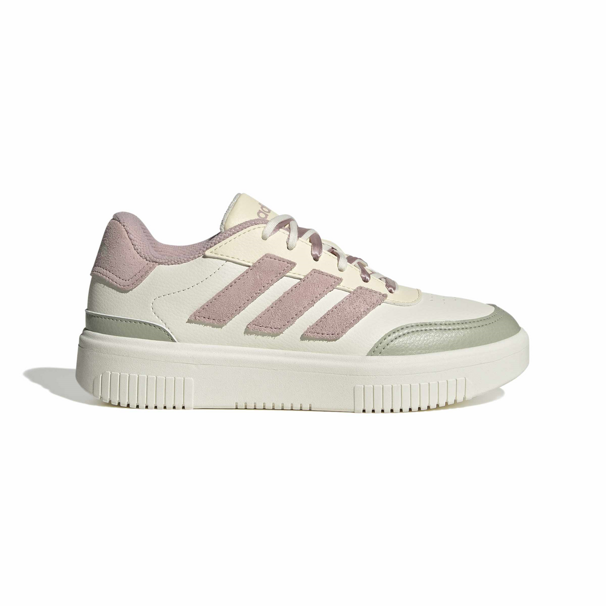 Tenis Adidas Courtblock Bold Dama Hueso Casual Mujer, foto 1 de 10